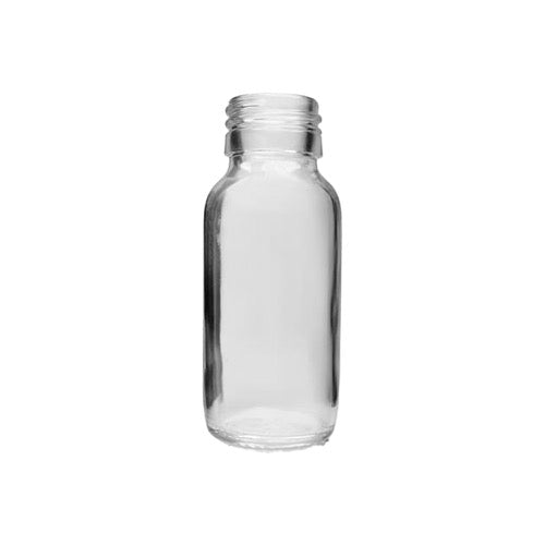 60ml Clear Medical Round Glass Bottle