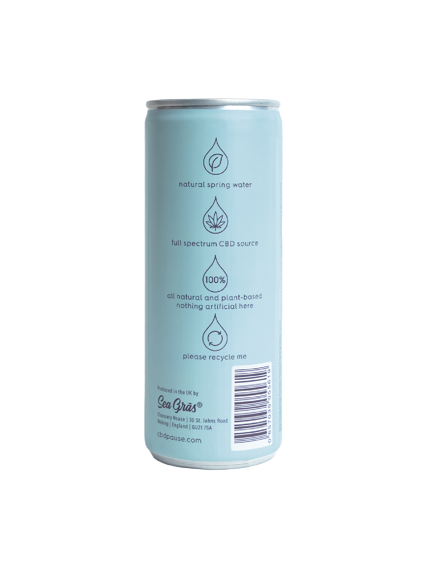 Natural Sparkling CBD Water