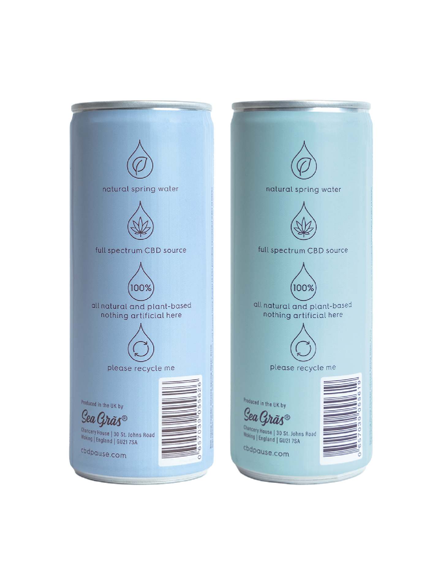 Bundle of Natural Still & Sparkling CBD Water