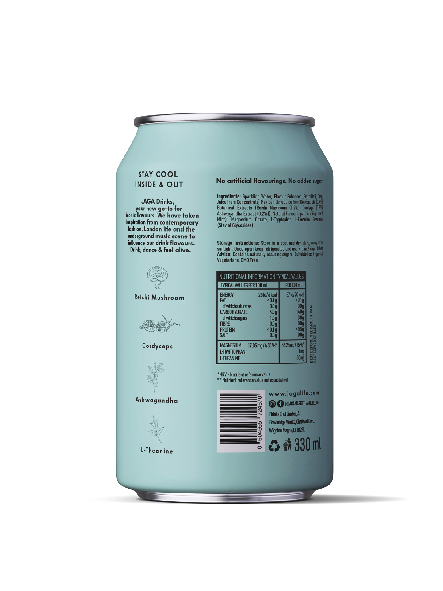 JAGA MEXICAN LIME & MINT